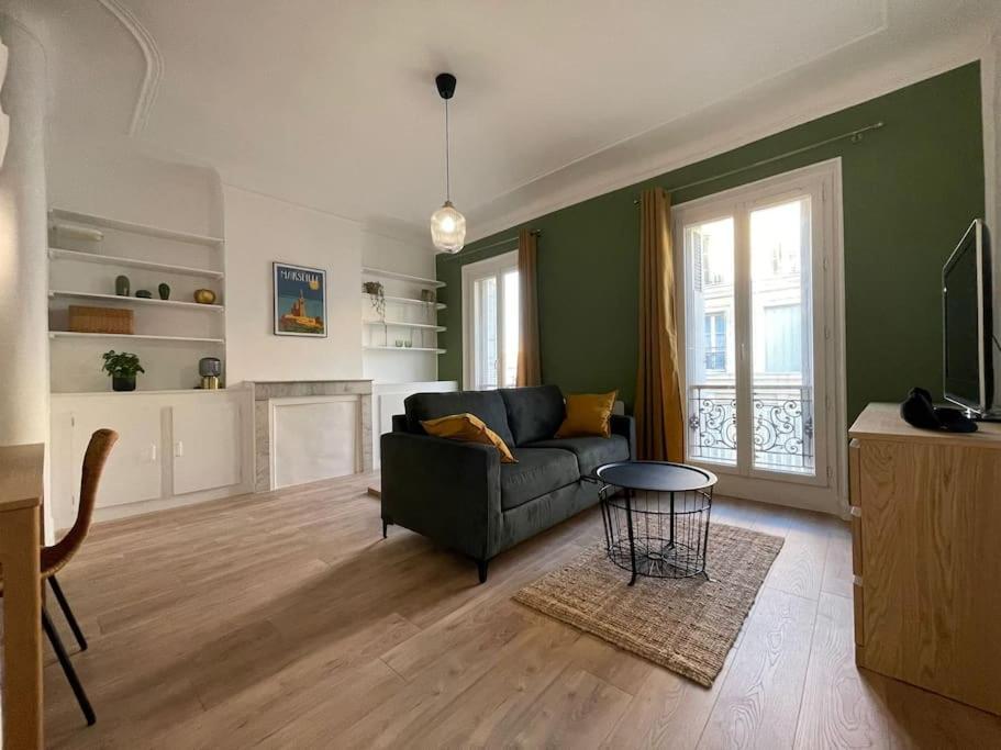 Superbe Appartement Cosy 2 Min Metro Joliette Marseille Luaran gambar